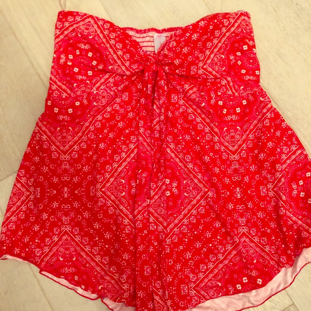 Brand new handkerchief tube top!